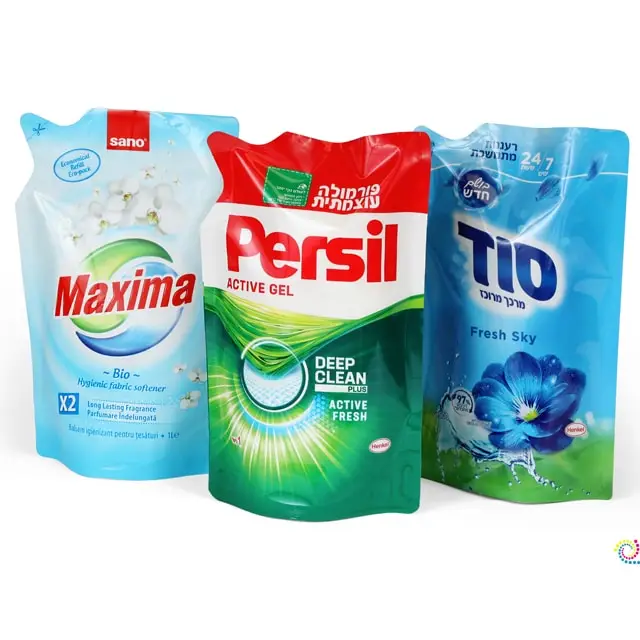 Refill stand-up pouches for liquids